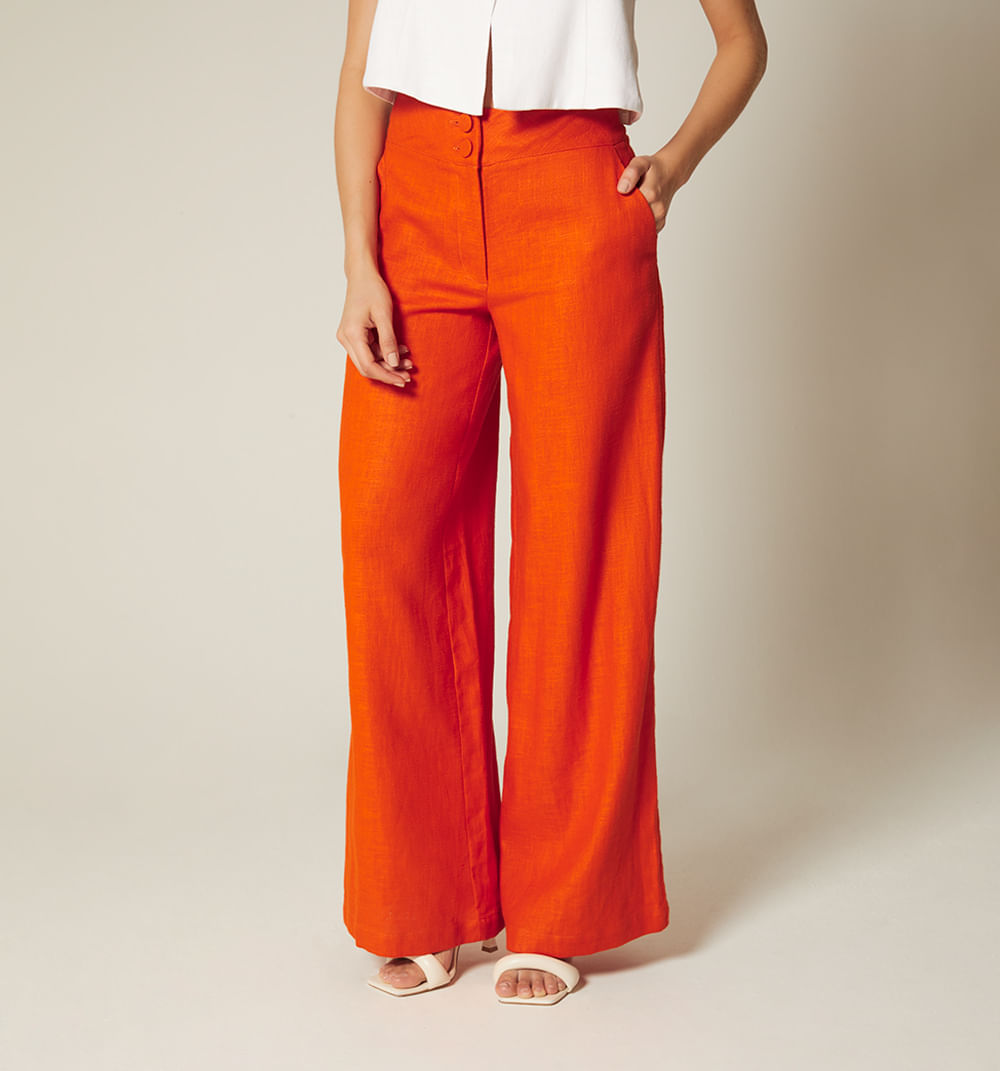 Pantalon Palazo Tiro Alto S028968