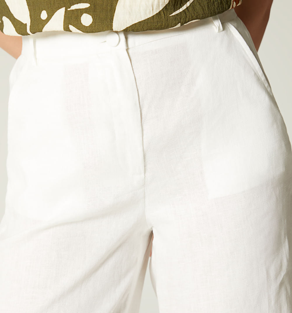 Pantalon Tiro Alto Culotte