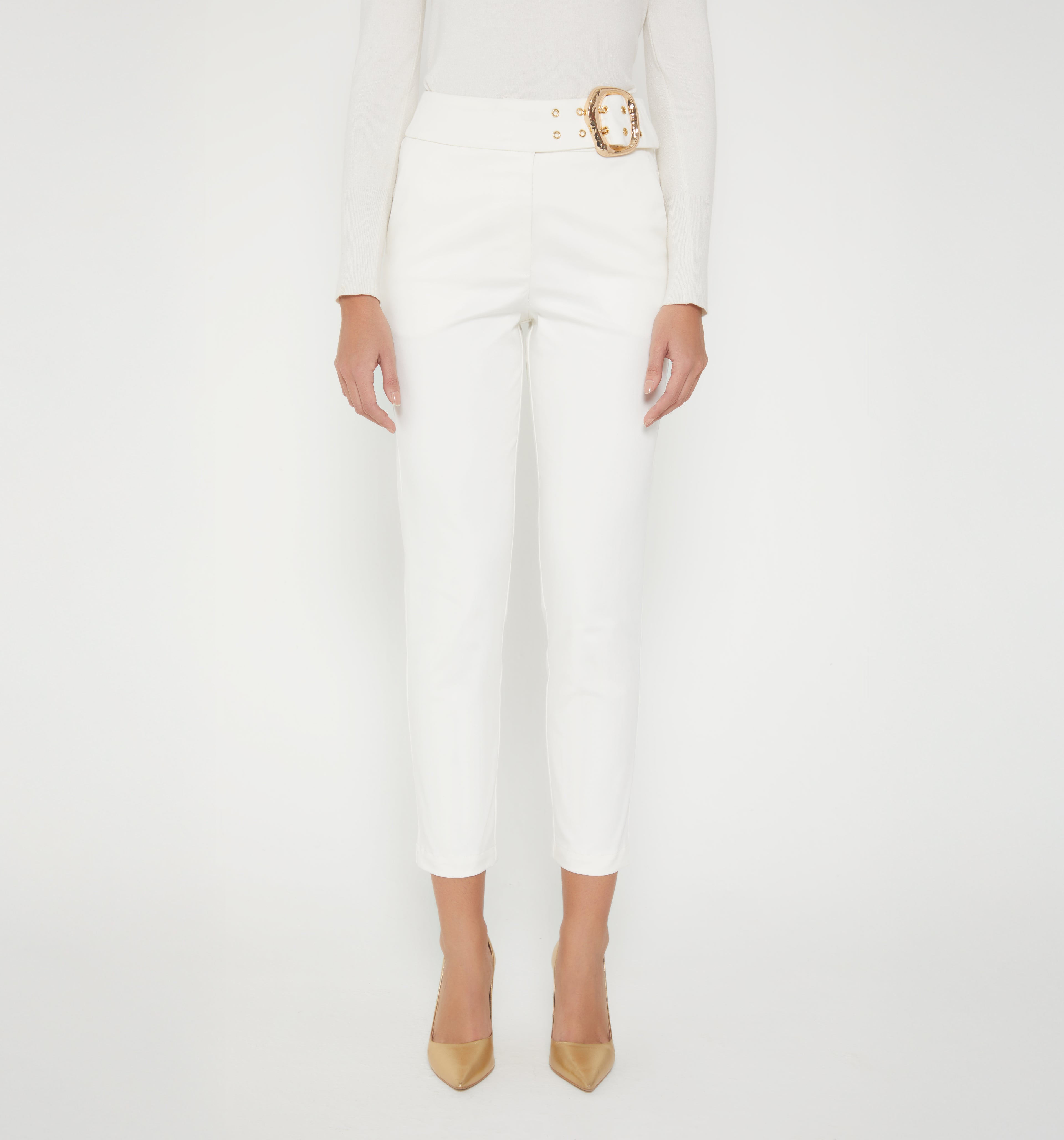 Pantalon Tiro Alto Pretina Ancha S029021