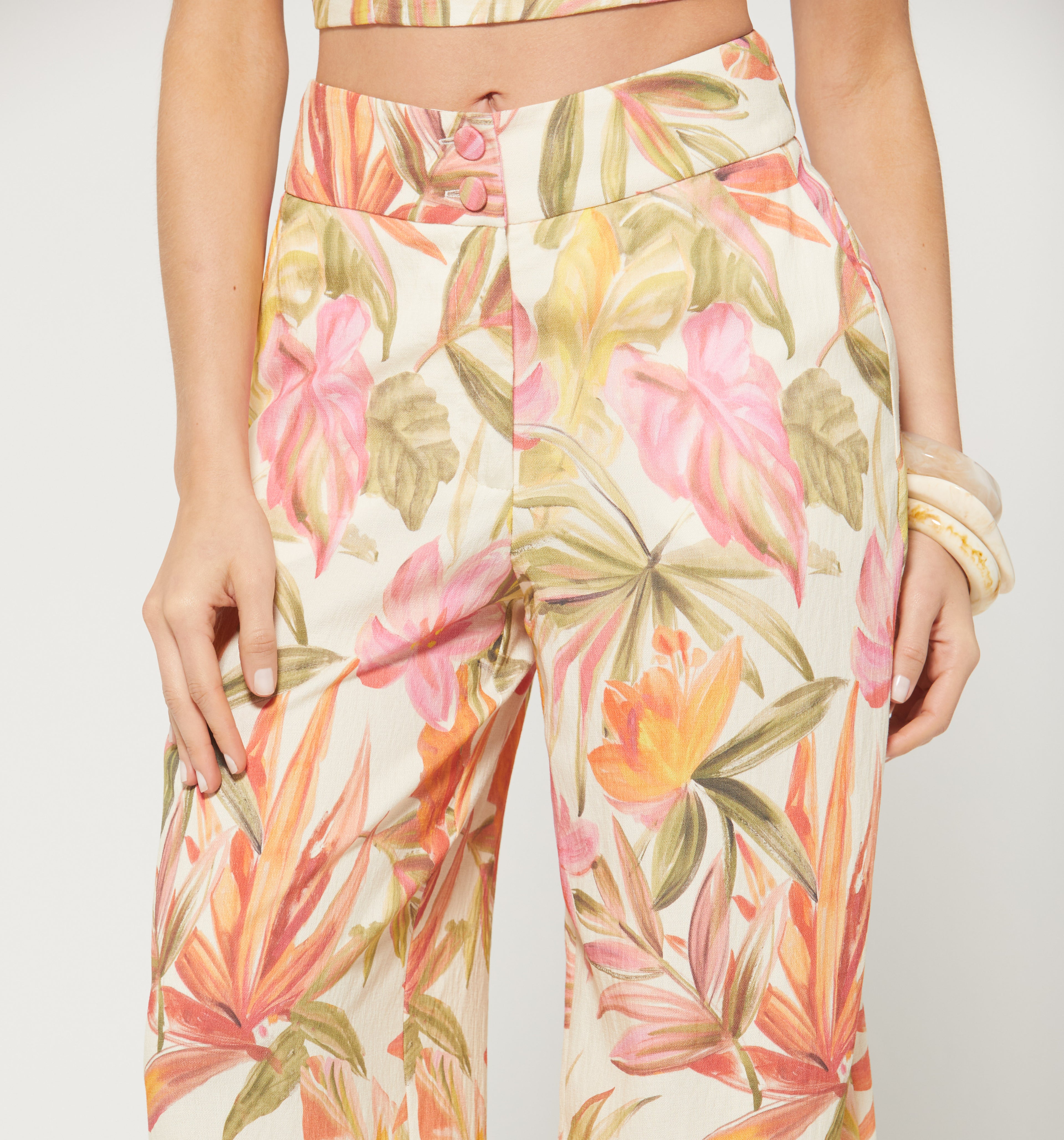 Pantalon Palazo Tiro Alto
