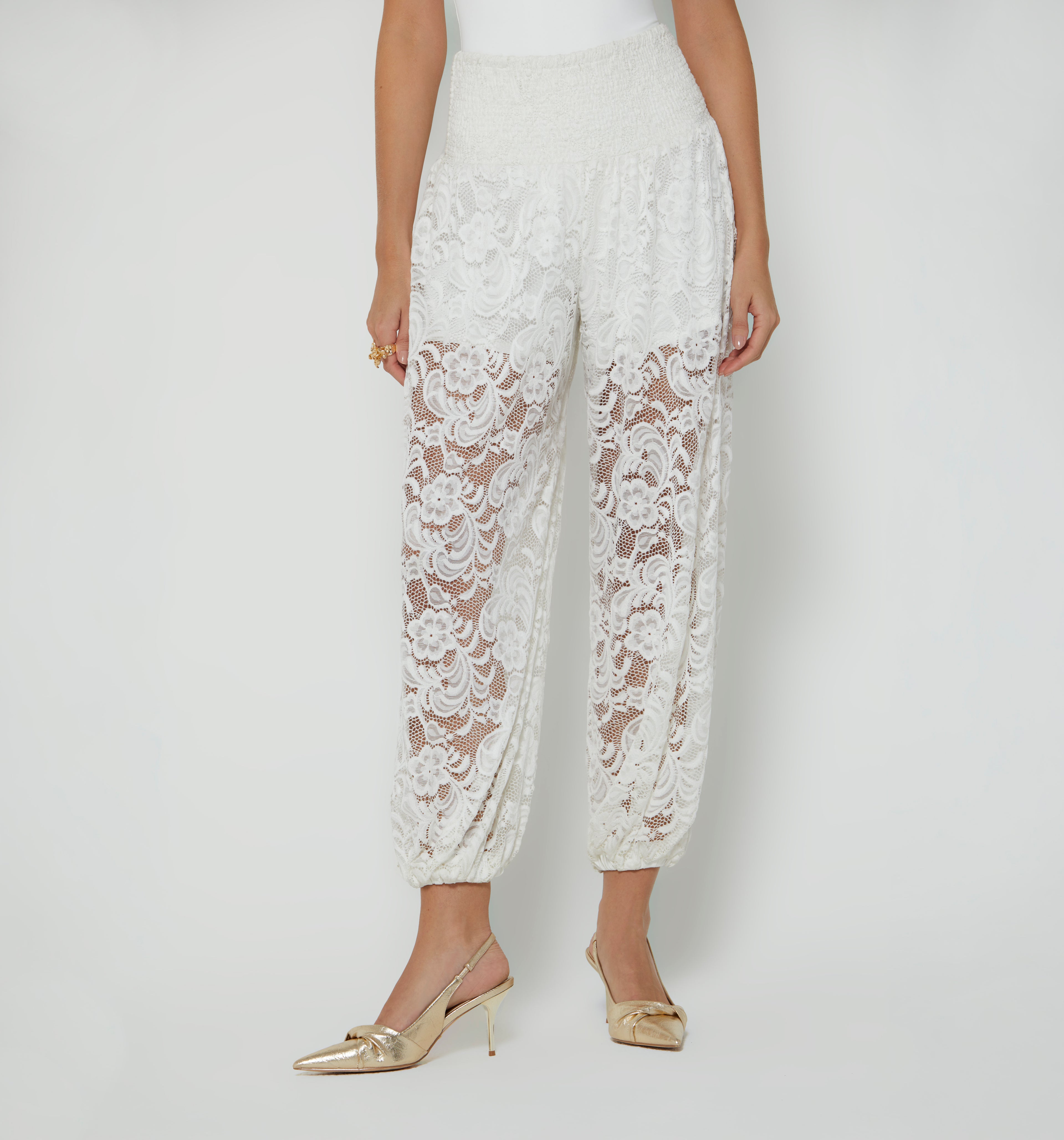 Pantalon Aladin En Blonda
