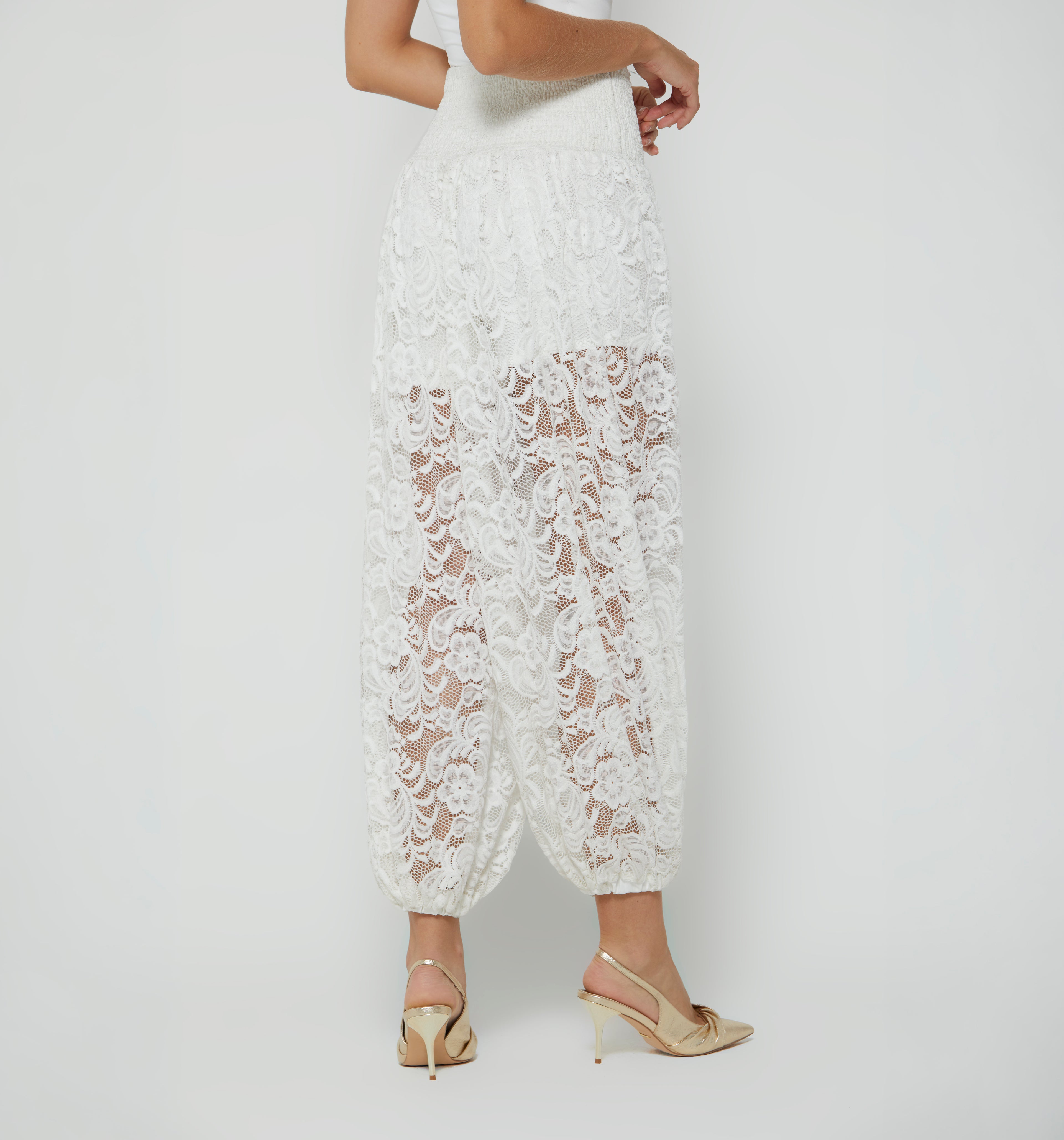 Pantalon Aladin En Blonda