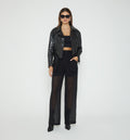 Pantalon Tiro Alto  Bota Recta