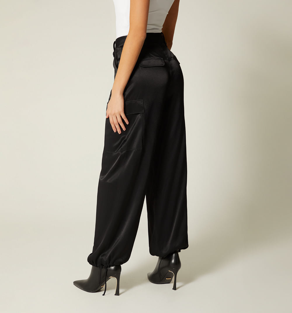 Pantalon Tiro Alto Tipo Jogger S028800