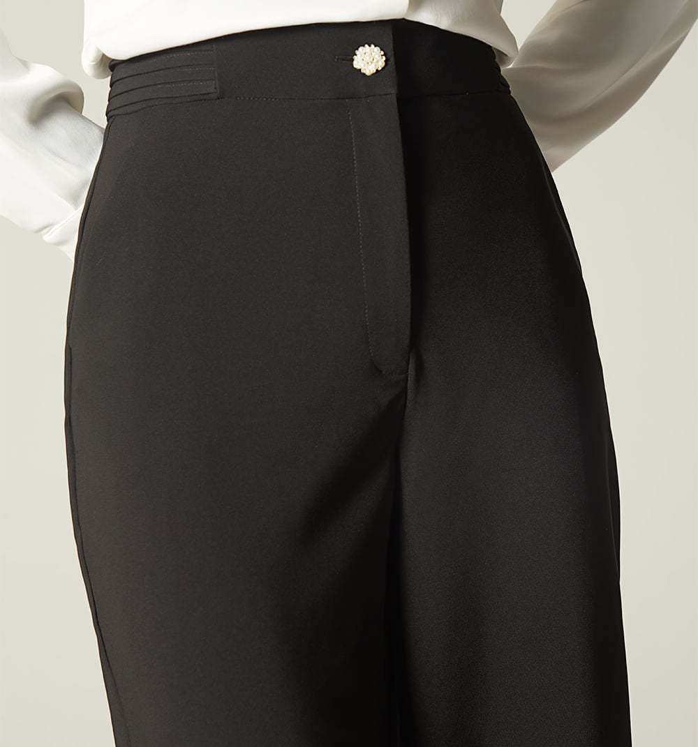 Pantalon Palazzo Tiro Super Alto
