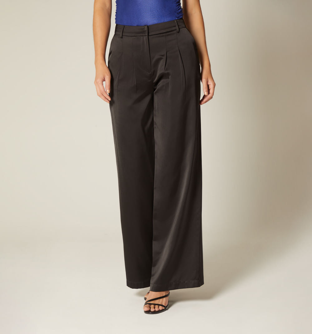 Pantalon Con Cinturon
