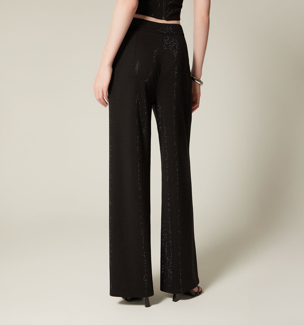 Pantalon Con Hotfix