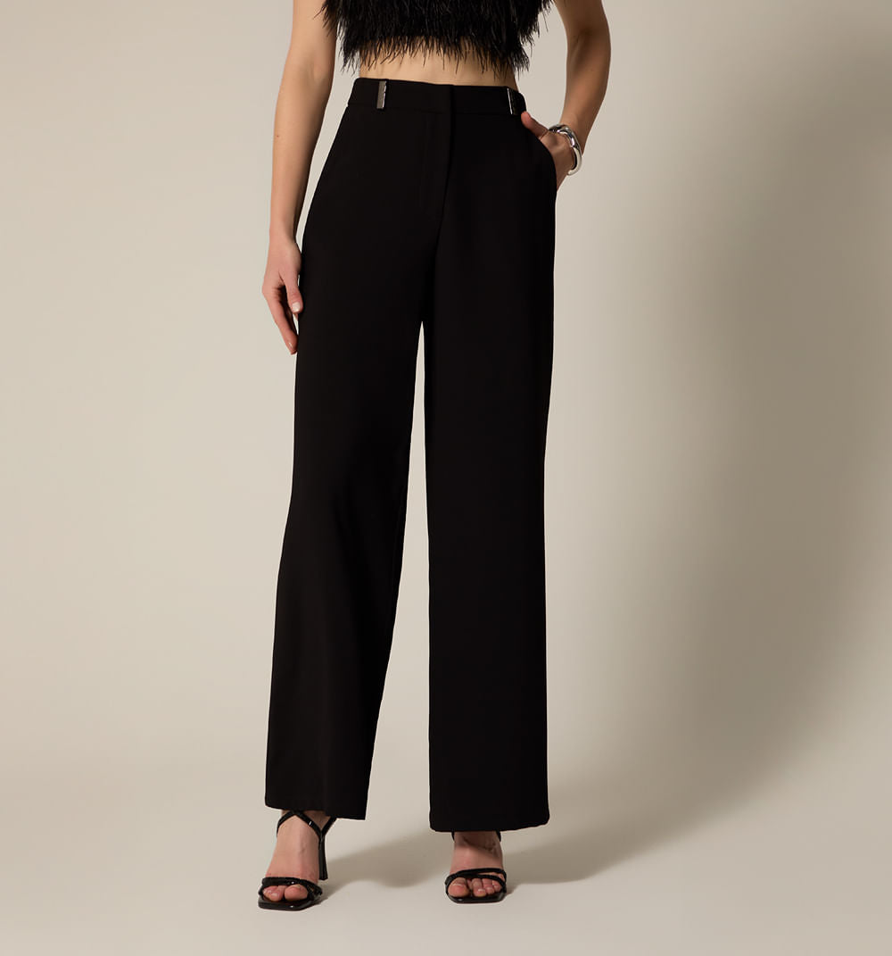 Pantalon Palazo Tiro Alto
