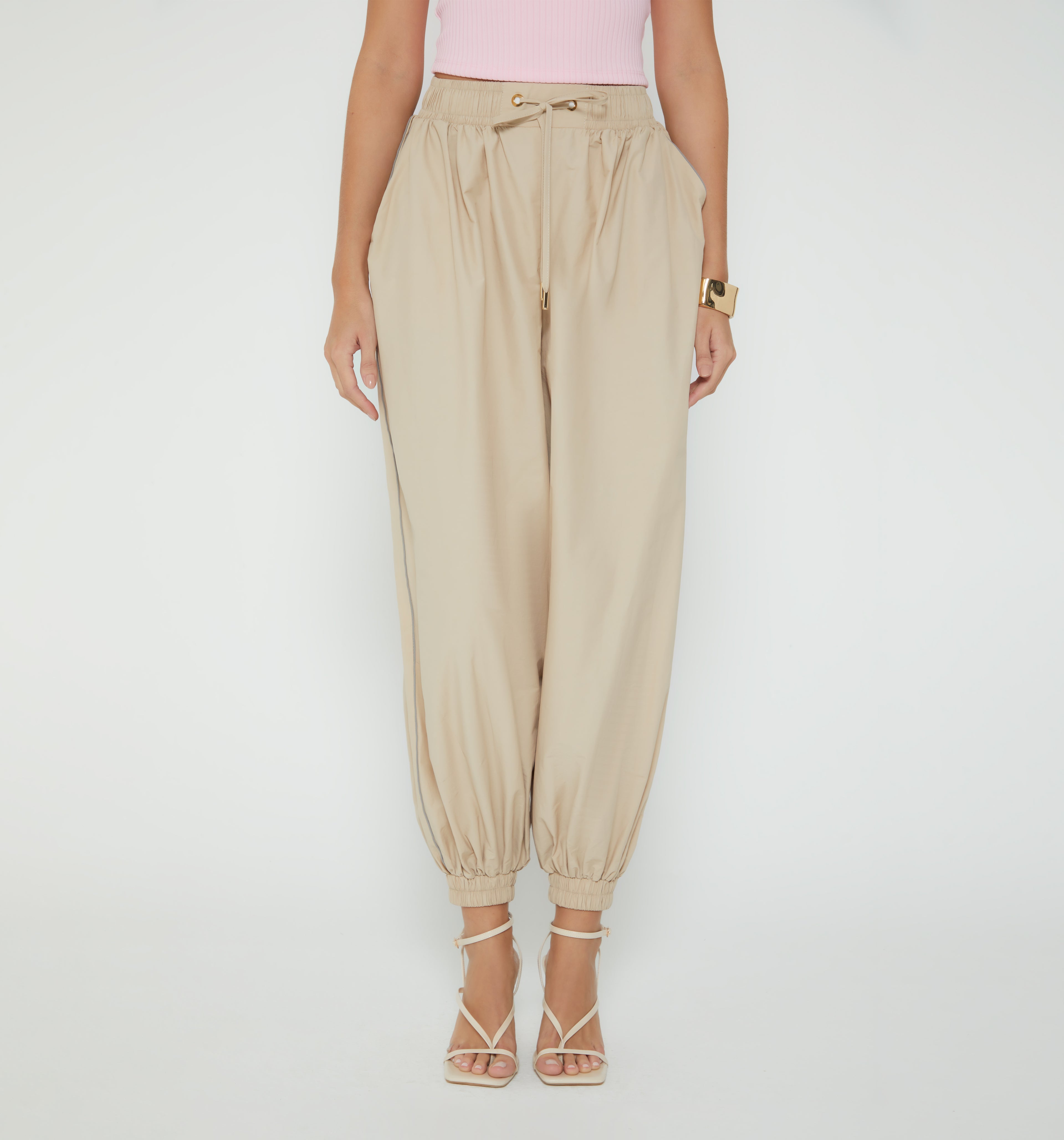 Pantalon Tiro Alto Bombacho