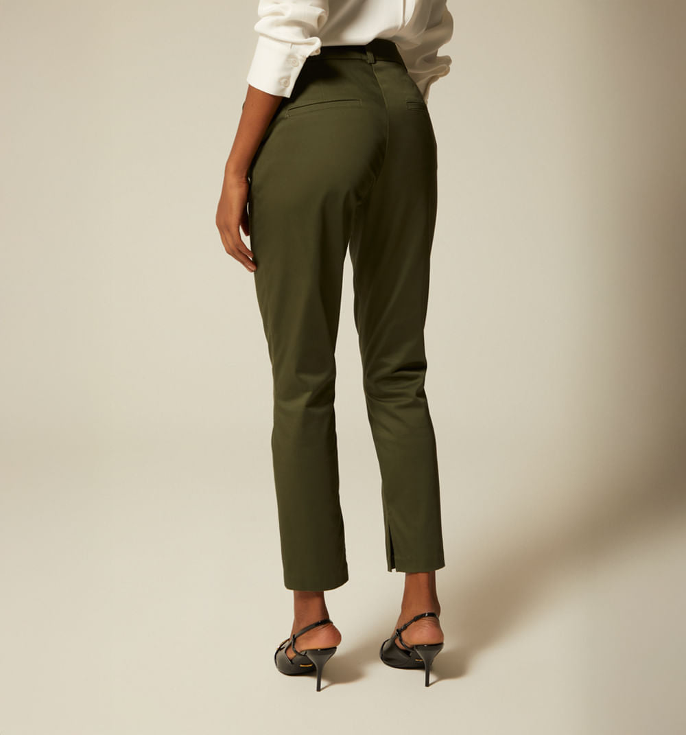 Pantalon Pretina Con Broches