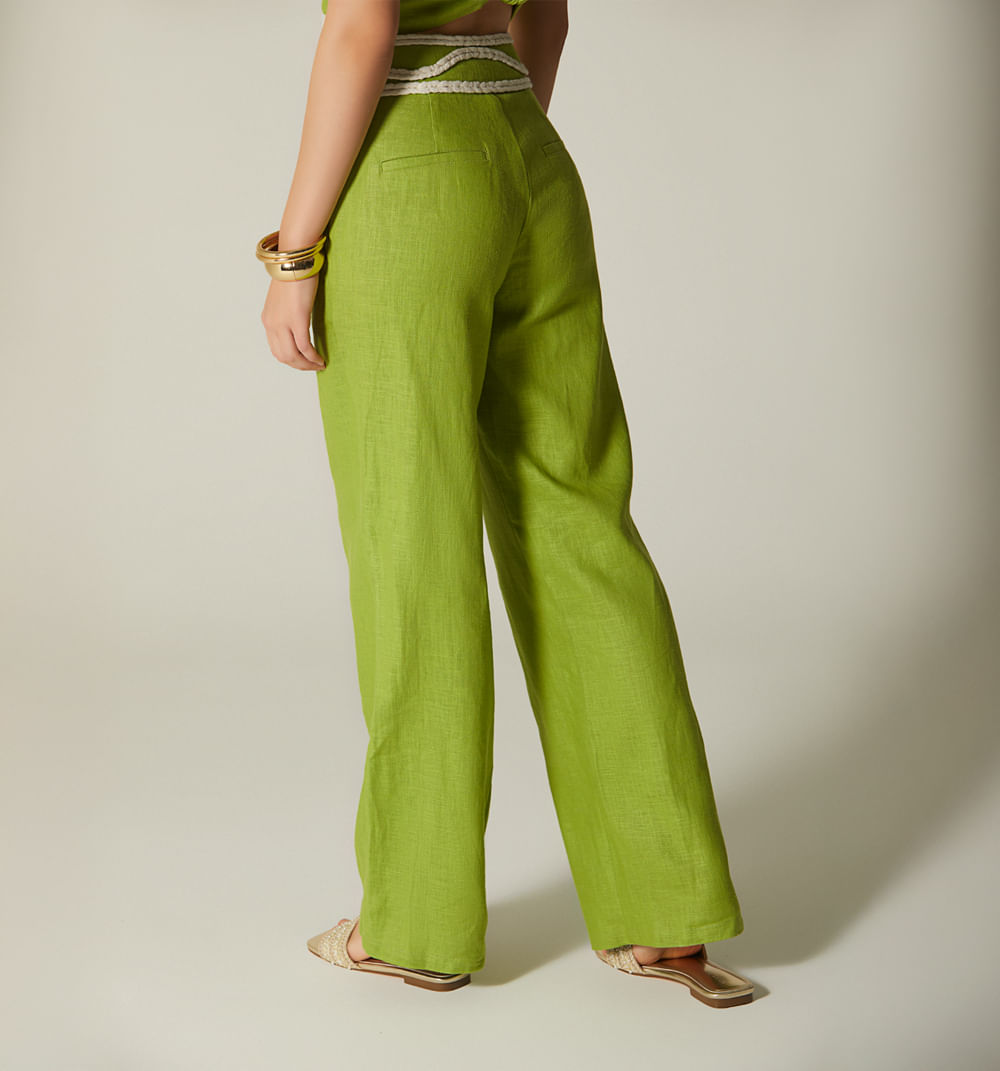 Pantalon Palazo Trensa En Pretina