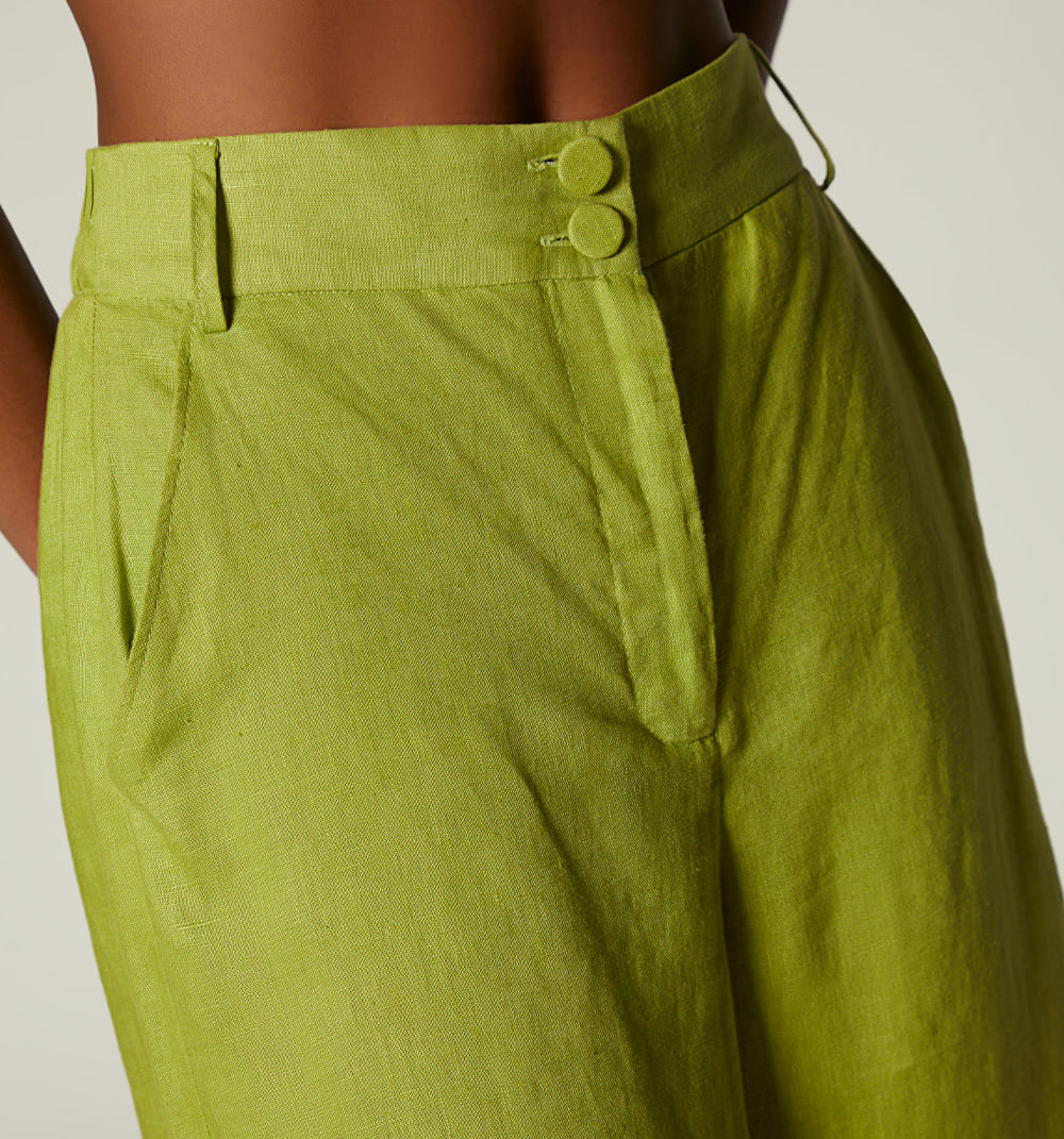 Pantalon Tiro Alto Culotte