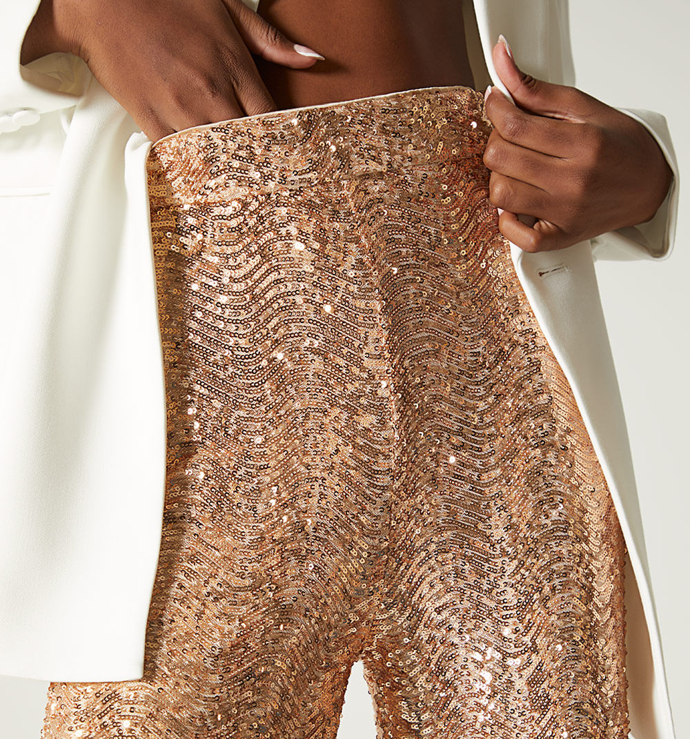 Pantalon Tiro Super Alto Bota Campana