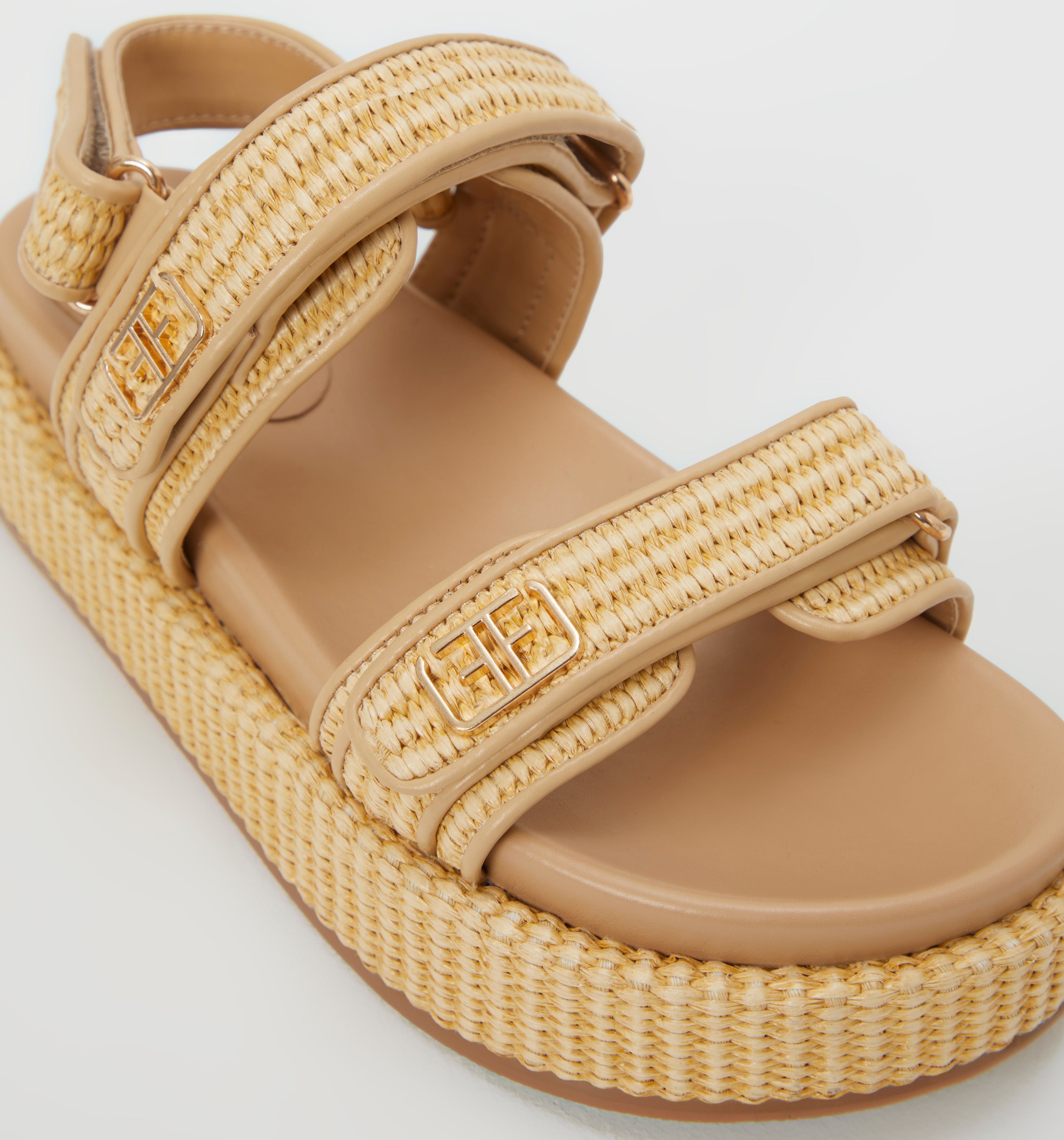 Sandalia Plana Chunky