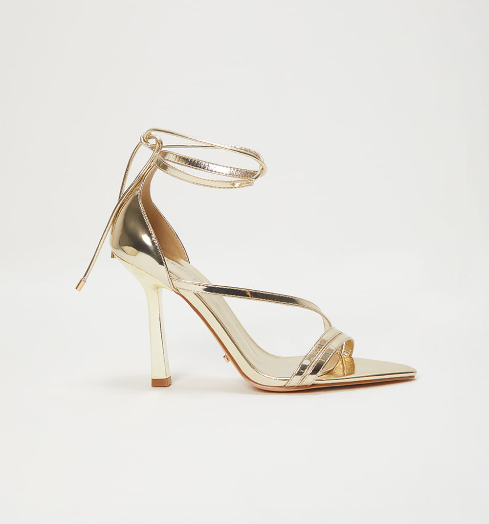 Sandalia Tacon Tiras S342207