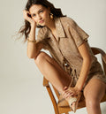 Short Tiro Alto Con Cordon
