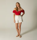 Short Con Botones