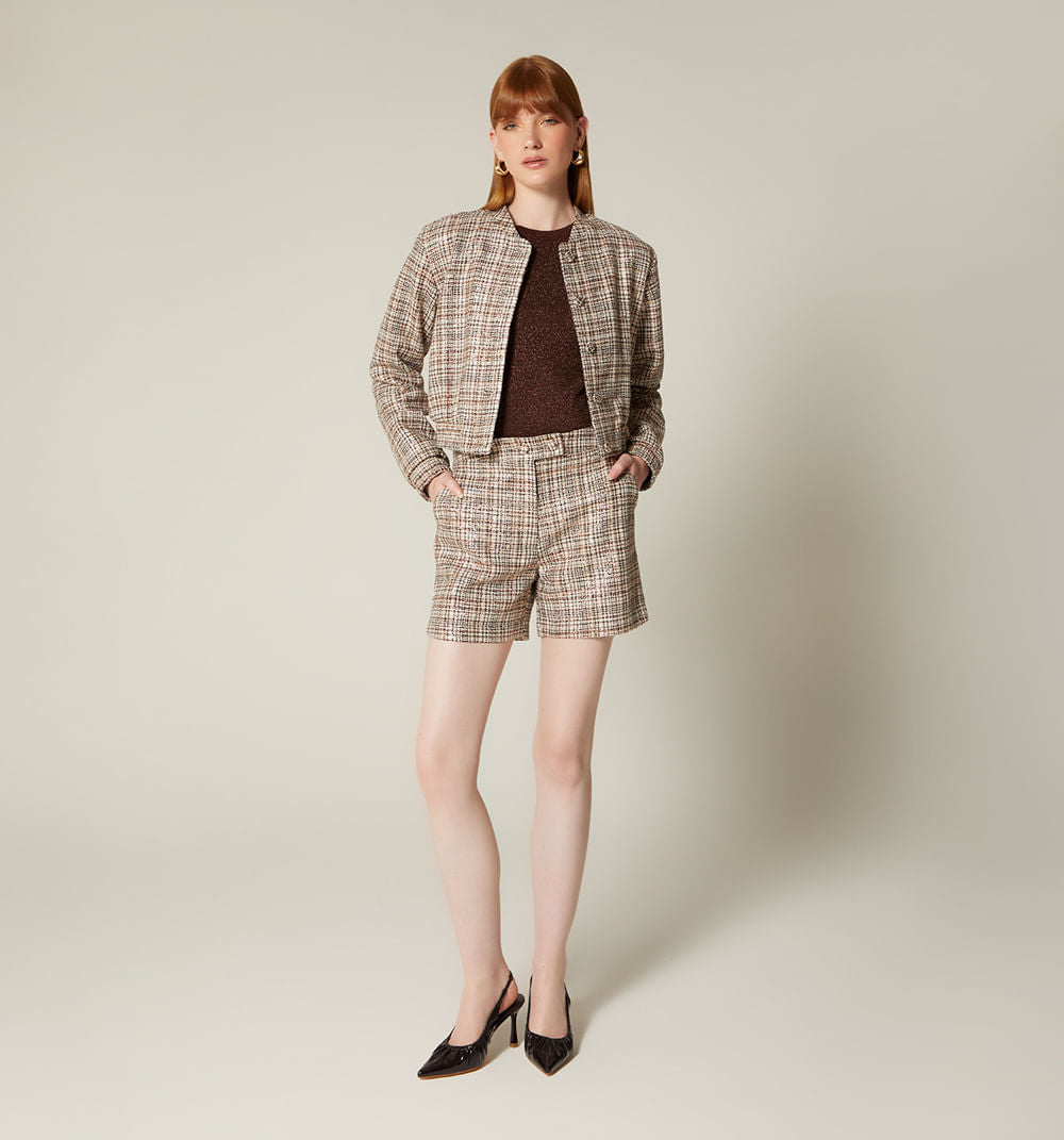 Short Tiro Alto - Multicolor