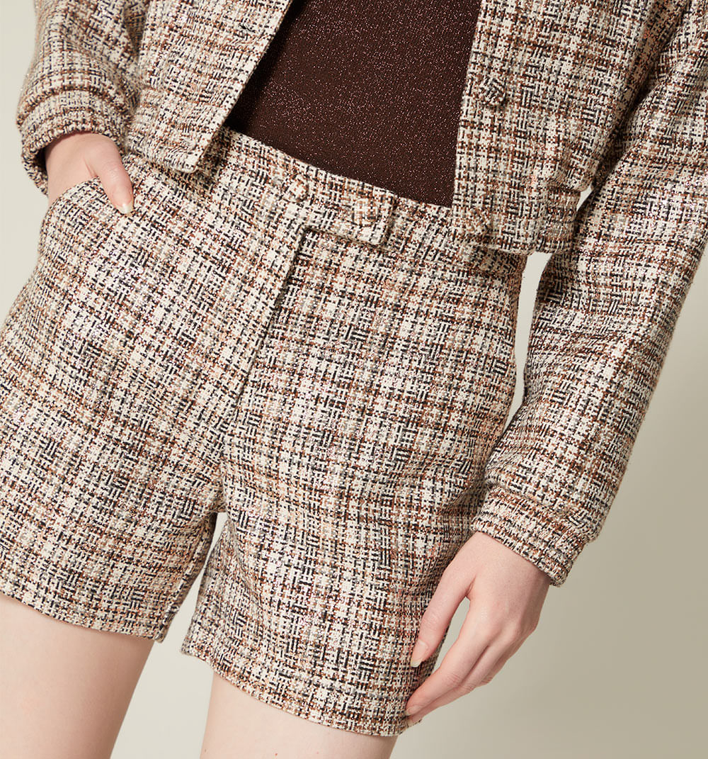 Short Tiro Alto - Multicolor