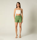 Short Tiro Alto Pasador Ancho