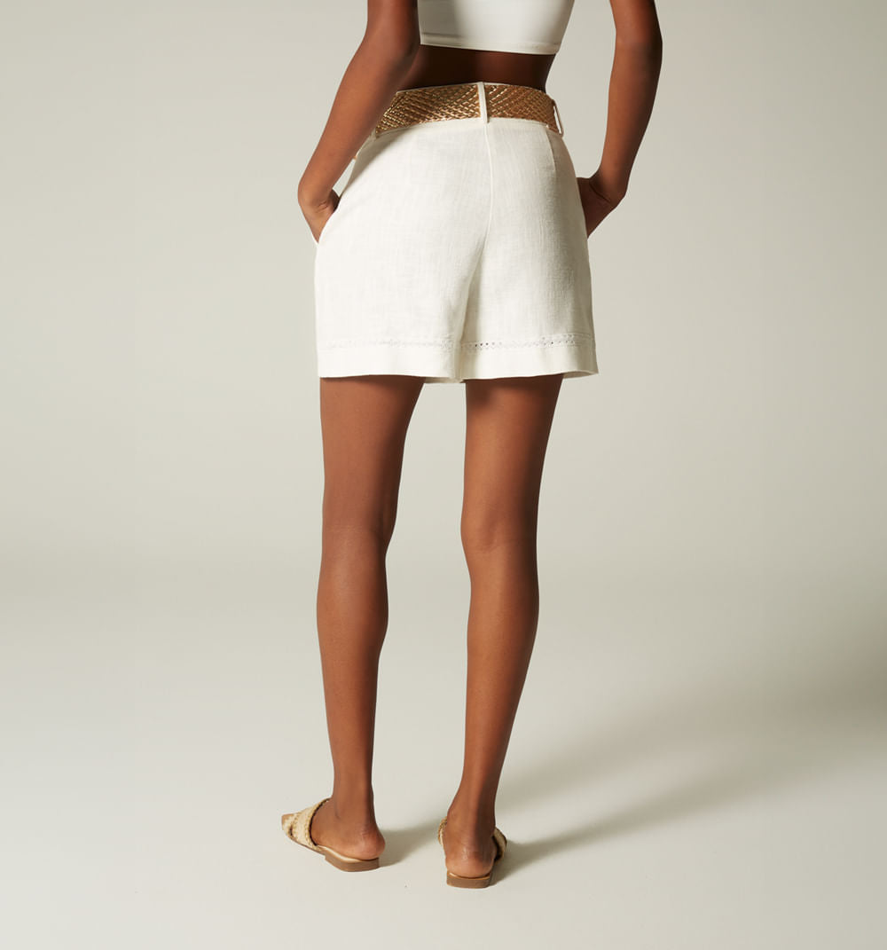 Short Tiro Super Alto Con Correa S104265