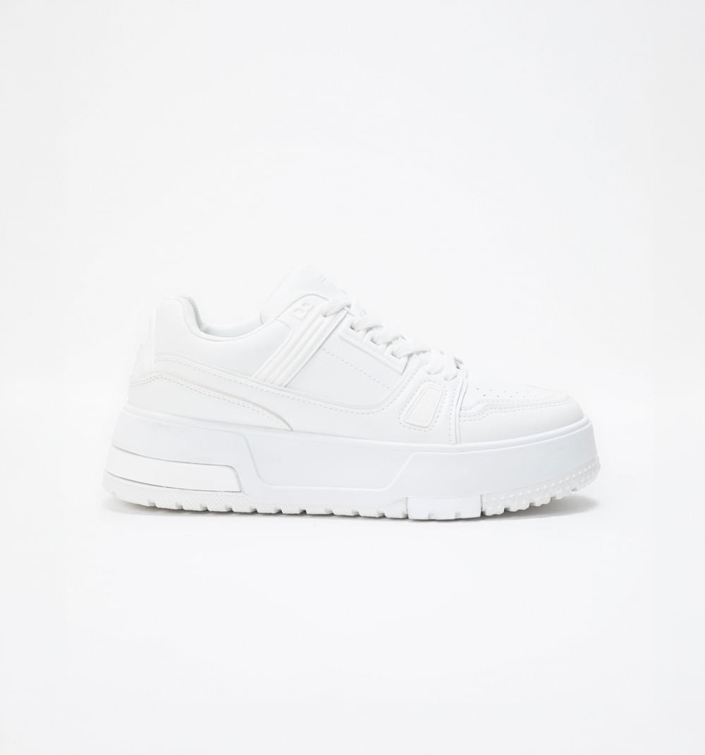 Tenis Basico Deportivo - Blanco