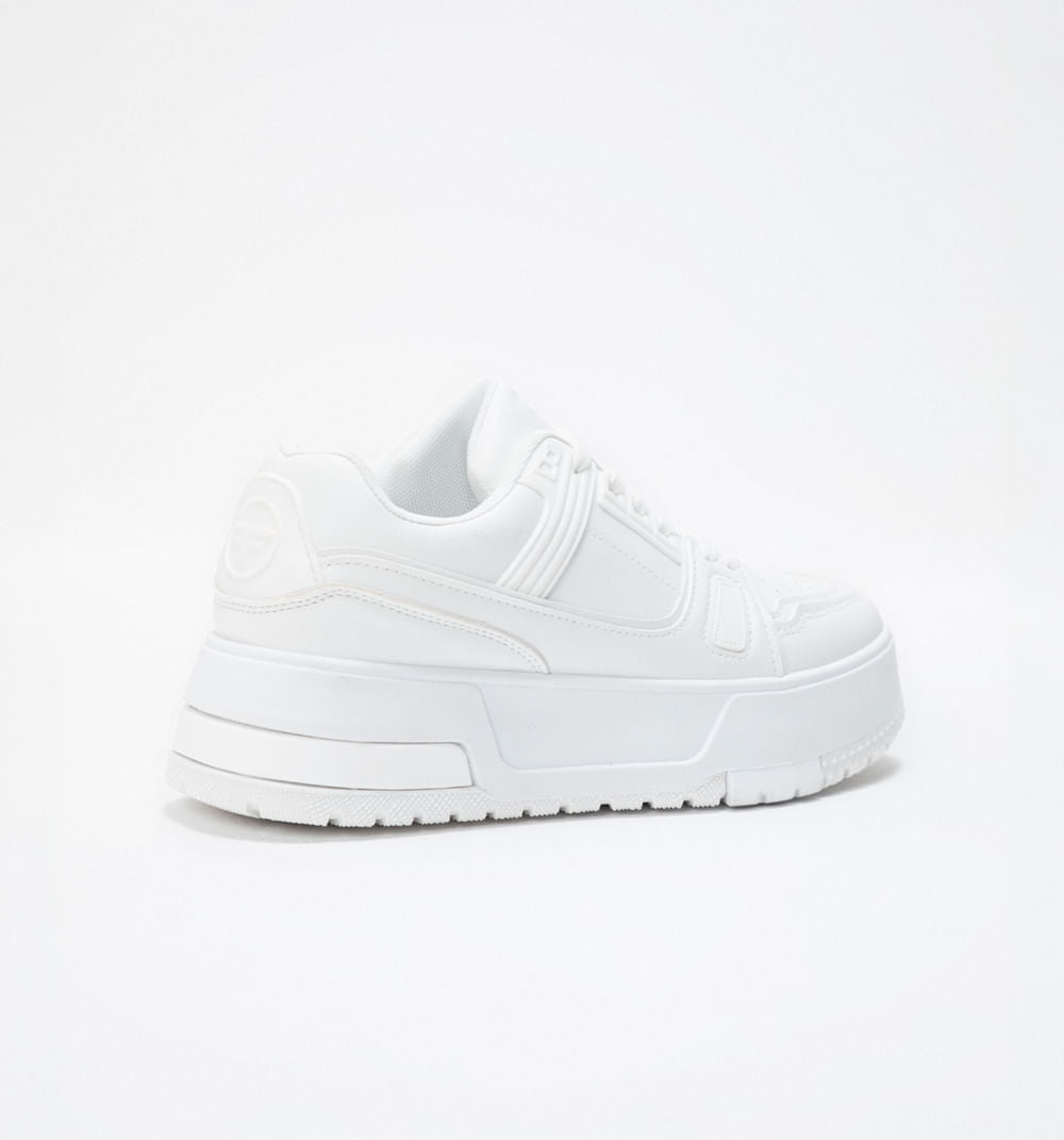 Tenis Basico Deportivo - Blanco