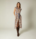Vestido Midi Sisa - Beige
