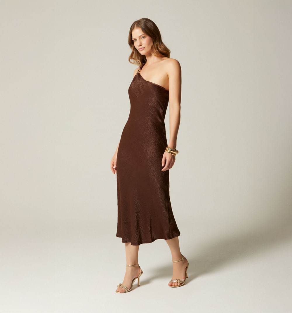 Vestido Midi Sisa Escote Espalda