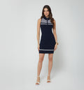 Vestido Manga Sisa Con Cremallera