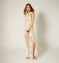 Vestido Largo Con Insumo