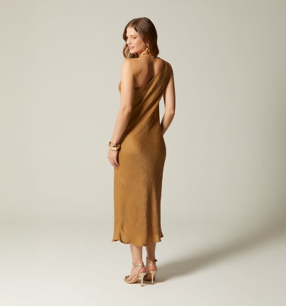 Vestido Midi Sisa Escote Espalda