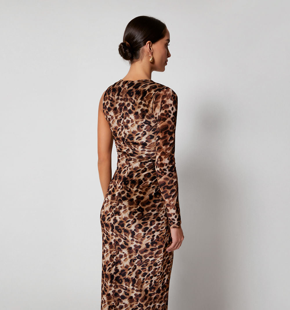 Vestido Midi Asimetrico