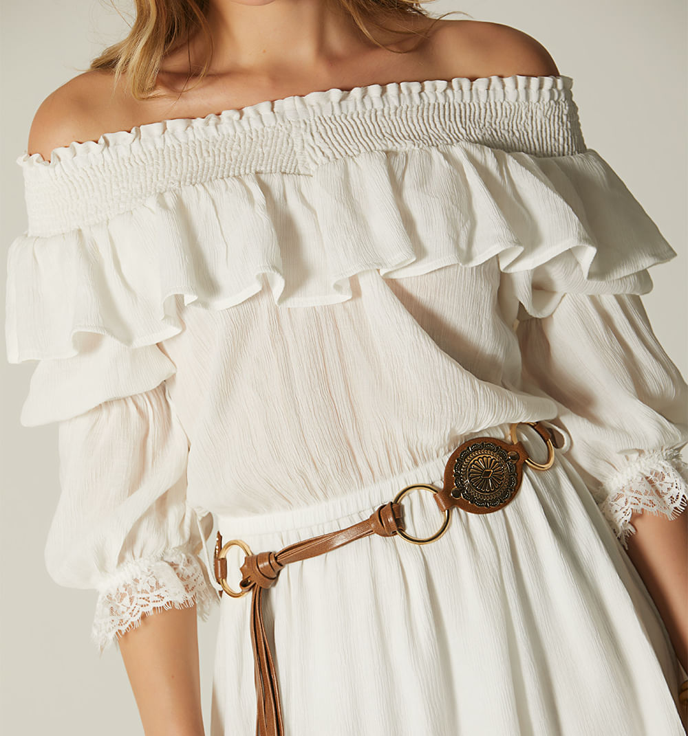 Vestido Corto Bohemio