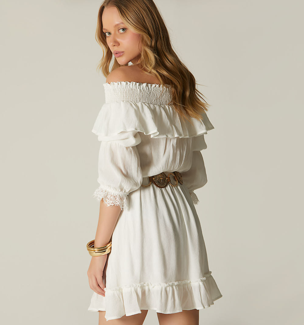 Vestido Corto Bohemio