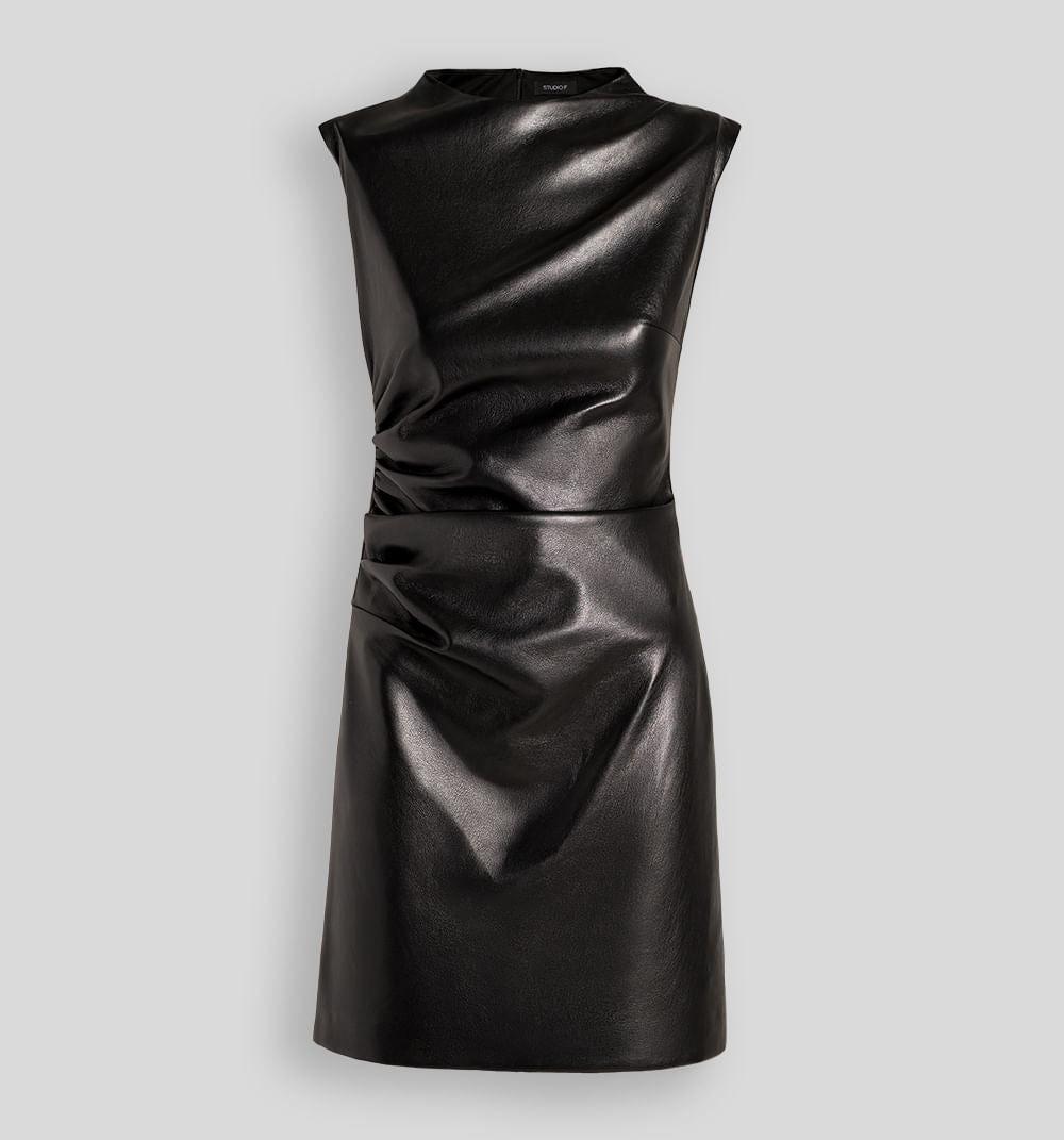 Vestido Corto Ruchado