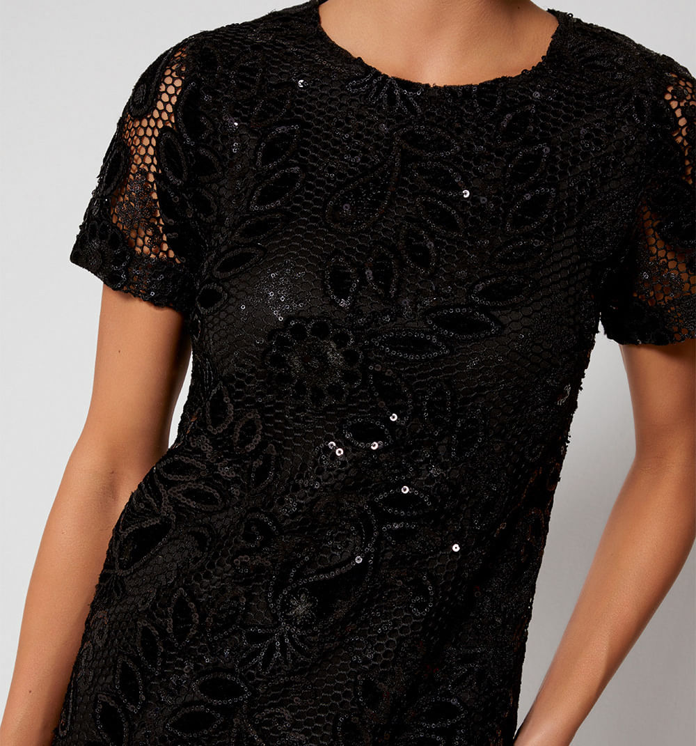 Vestido Talego Corto Lentejuelas