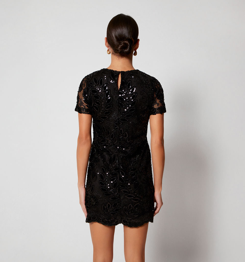 Vestido Talego Corto Lentejuelas