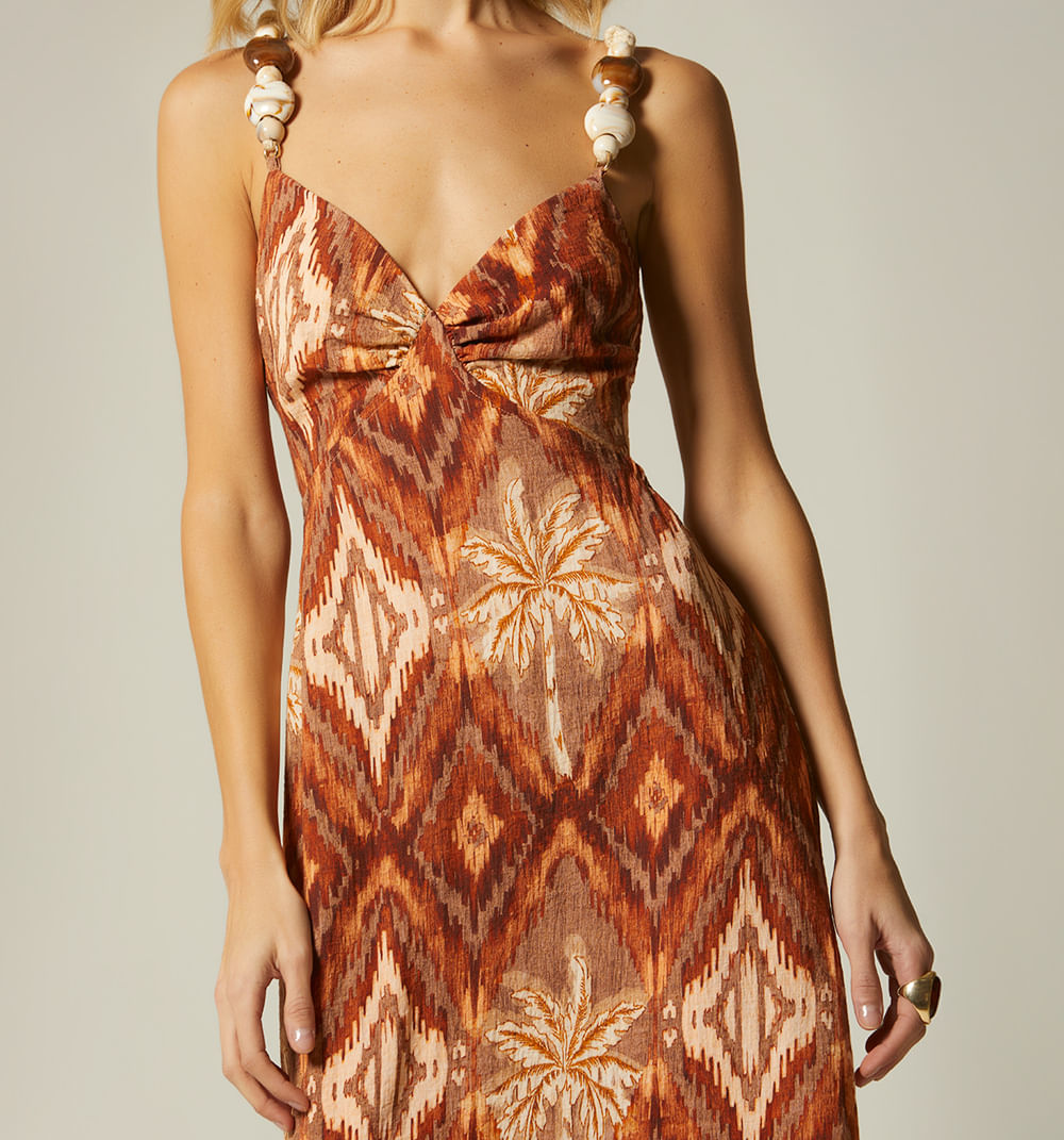 Vestido Con Decoracion