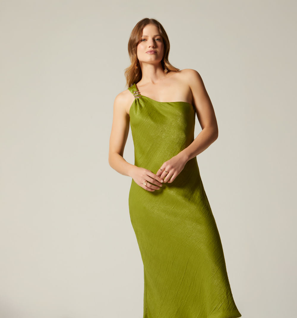 Vestido Midi Sisa Escote Espalda