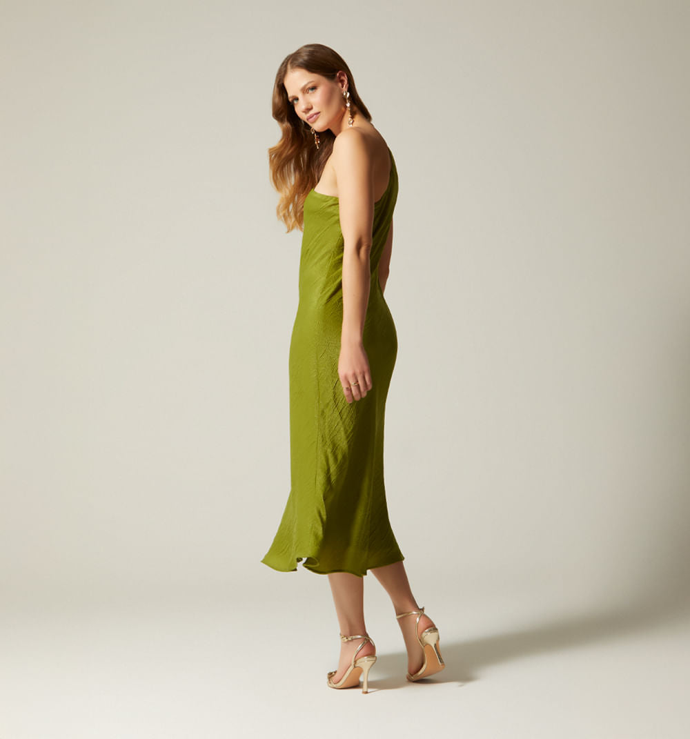 Vestido Midi Sisa Escote Espalda