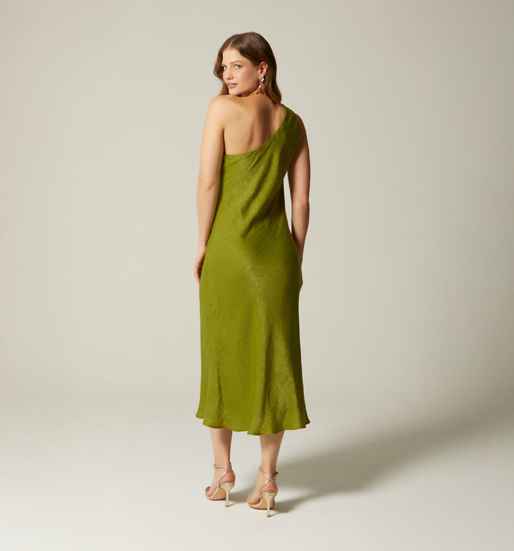Vestido Midi Sisa Escote Espalda