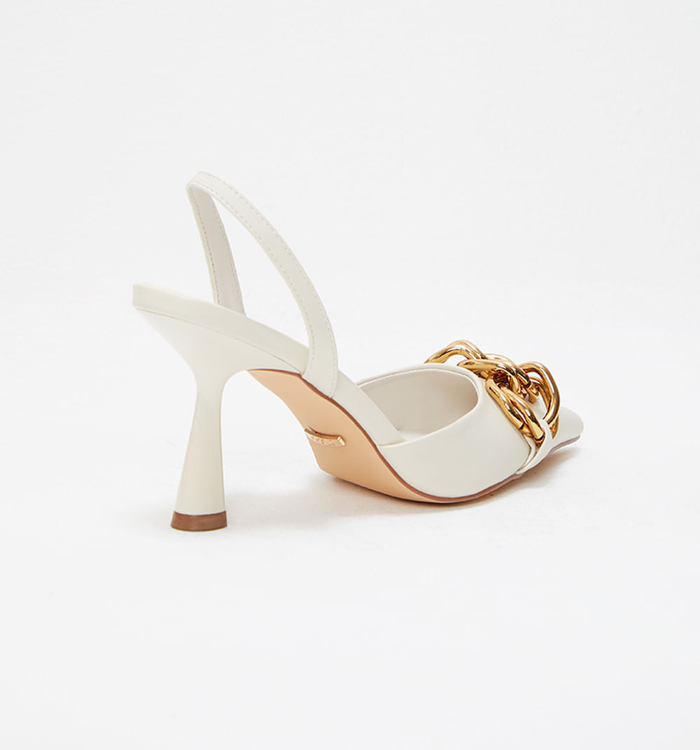 Zapato Cerrado Con Cadena