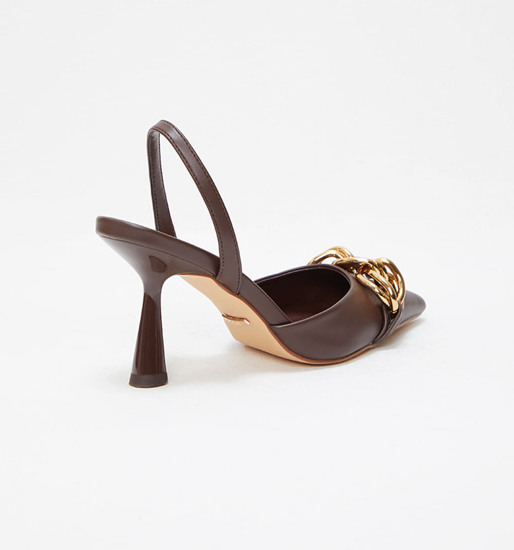 Zapato Cerrado Con Cadena