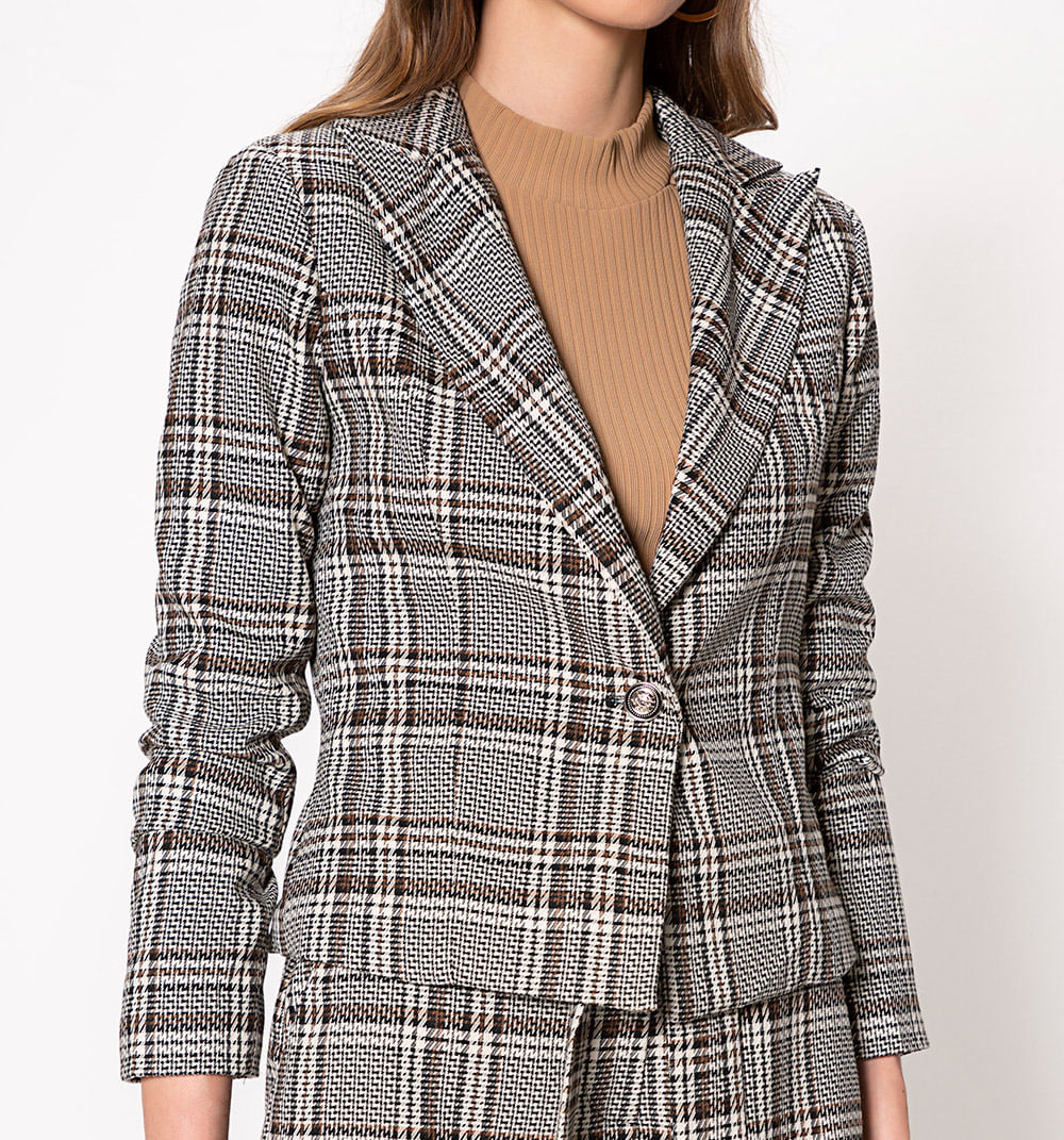 Blazer Con Boton