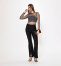 Body M/L Mesh Con Htfix Tornasol