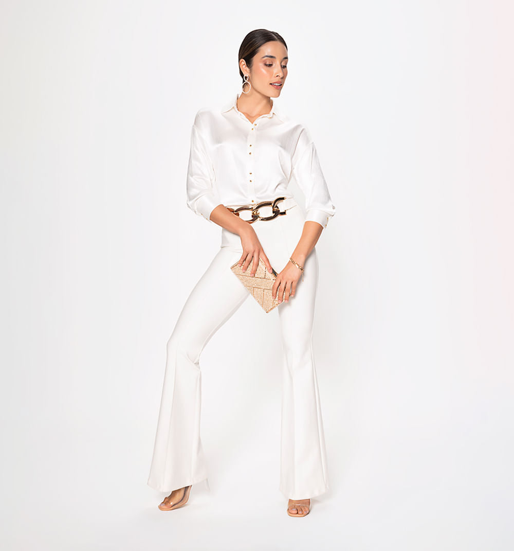 Leggins Tiro Alto Bota Campana Con Insum