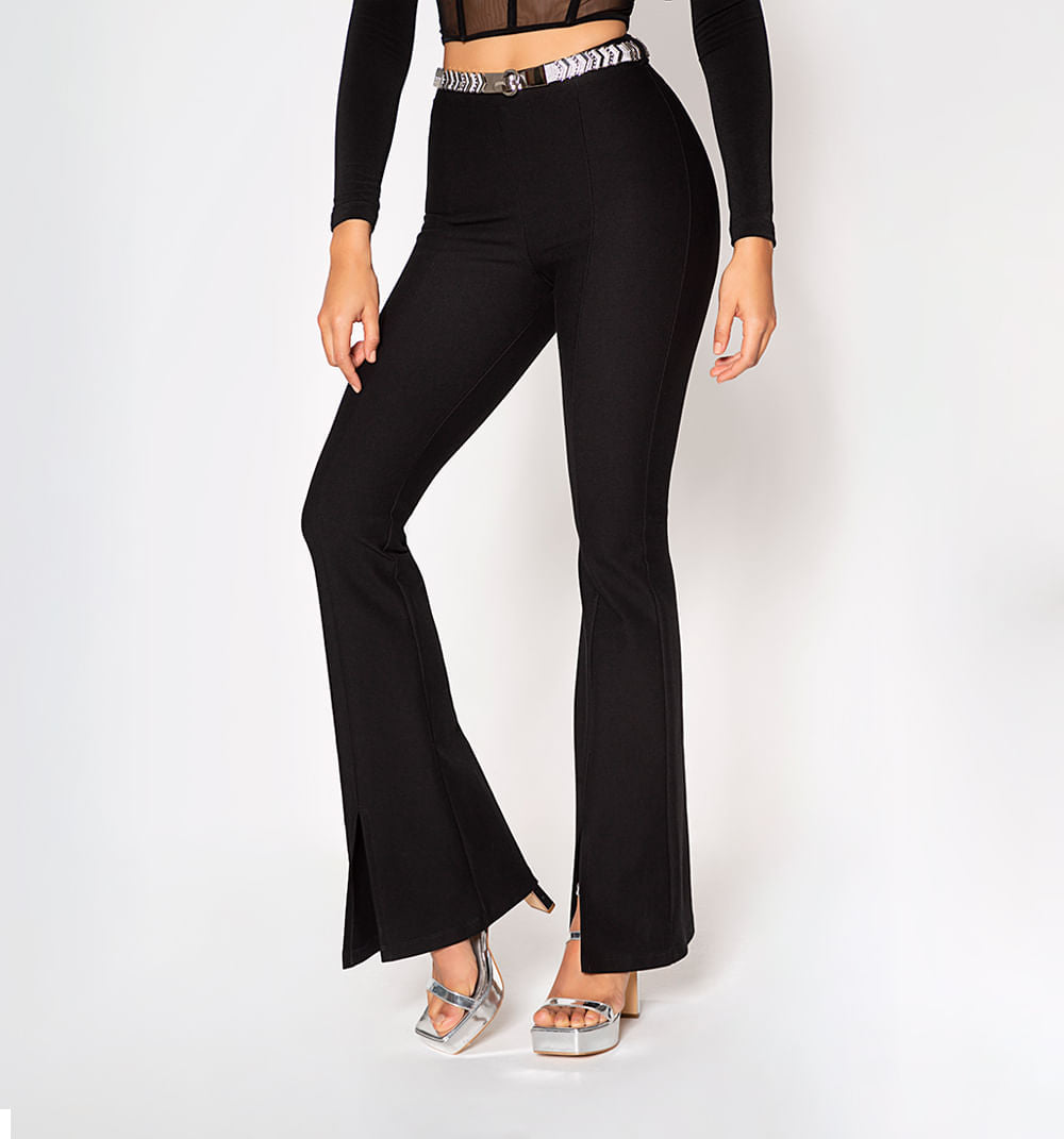Leggins Tiro Super Alto Y Correa Con Ela