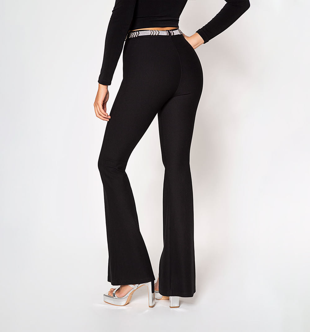 Leggins Tiro Super Alto Y Correa Con Ela