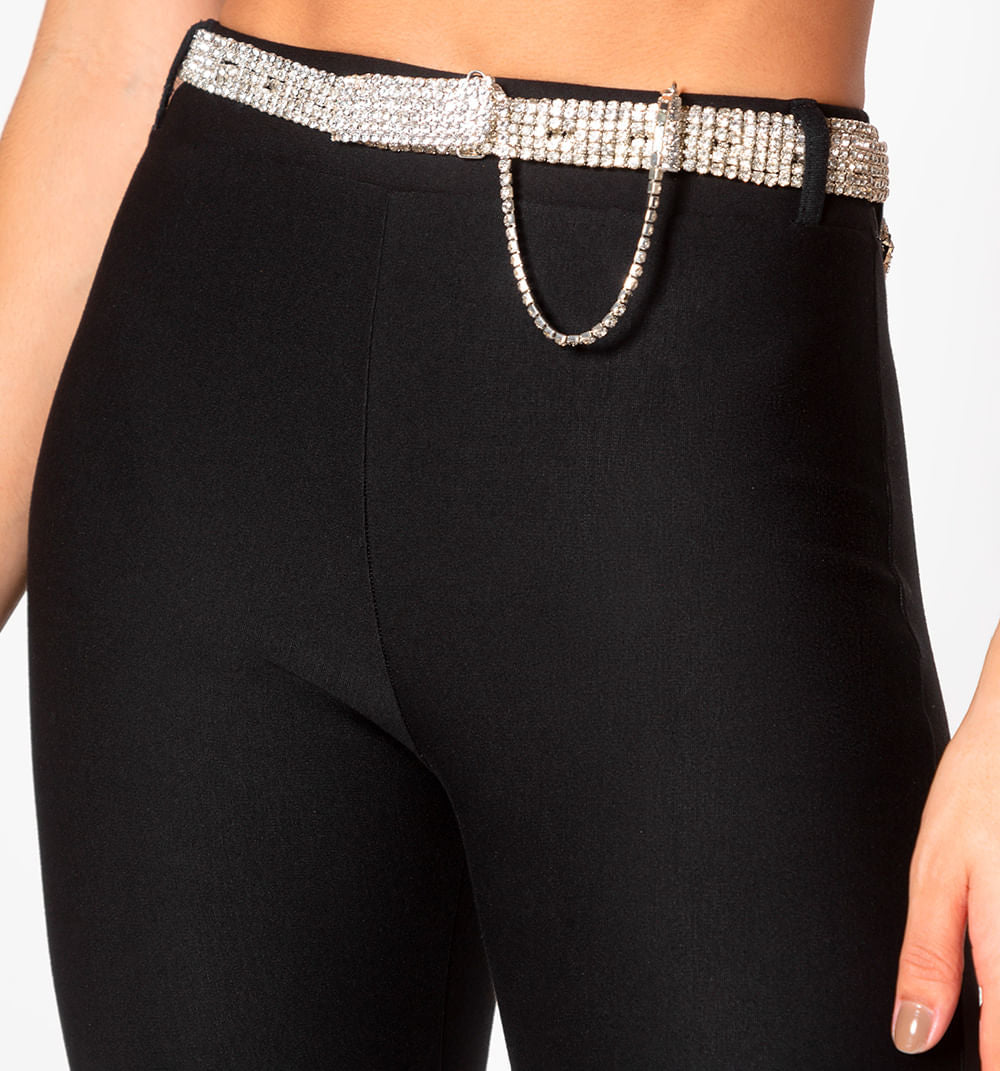 Leggins Tiro Alto Pitillo Con Correa De